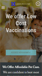 Mobile Screenshot of laderapetclinic.com